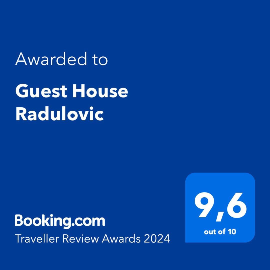 Guest House Radulovic Petrovac Dış mekan fotoğraf